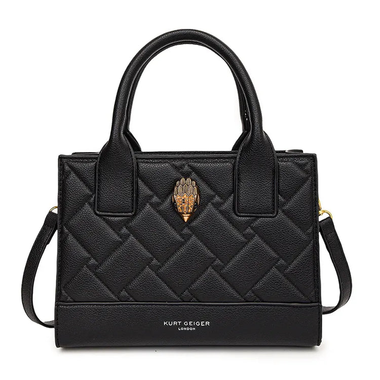 Women's Pu Leather Color Block Solid Color Streetwear Square Zipper Handbag Crossbody Bag