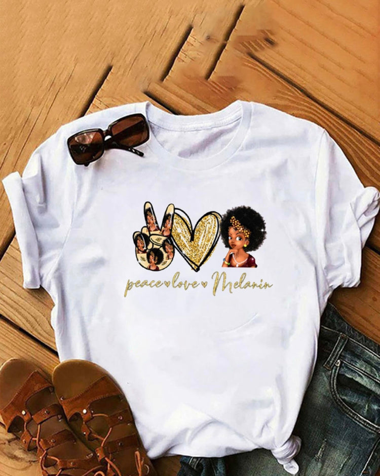 Heart Letter Tee