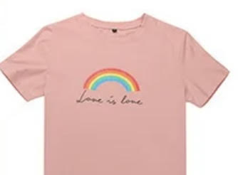 Love Is Love Tee (Pink)