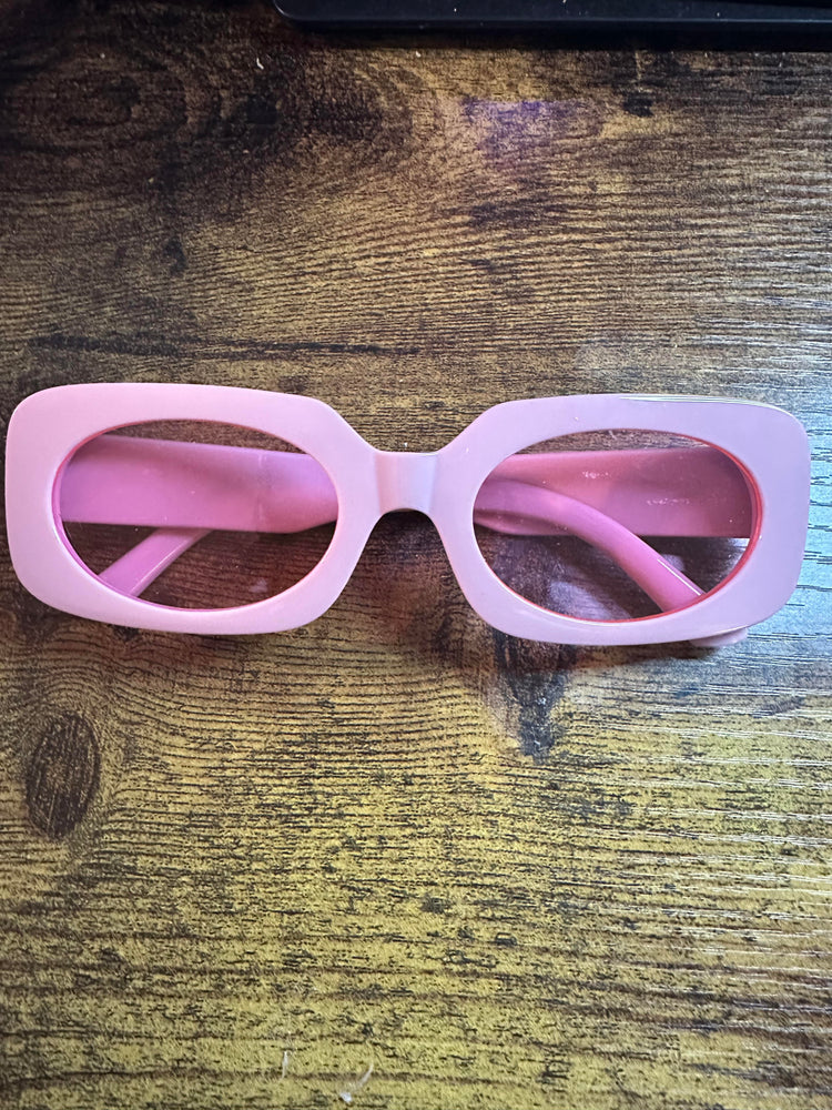 Retro style glasses.