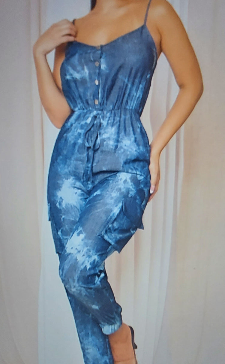 Soft Denim Romper