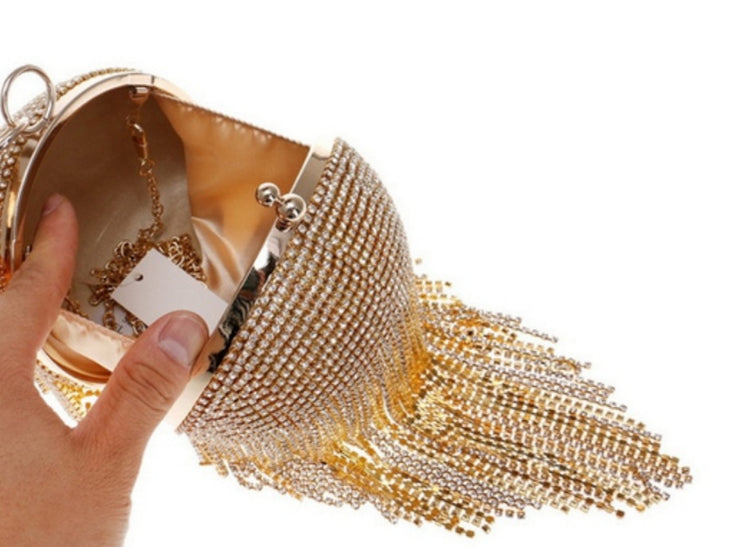 Ball N Chain Clutch Purse