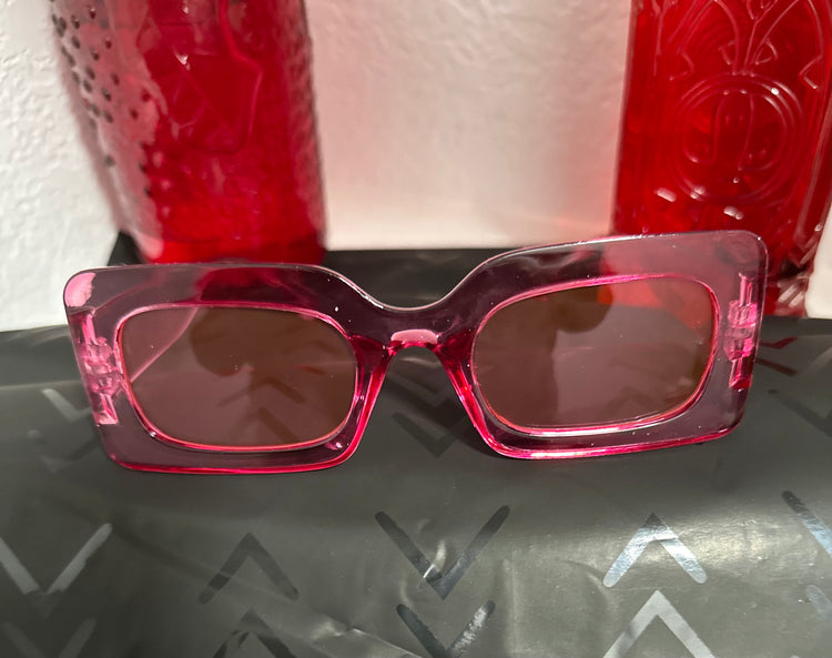 Retro style glasses.