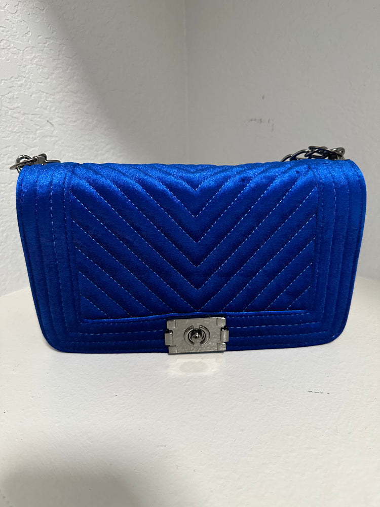 Winter Velvet Handbag