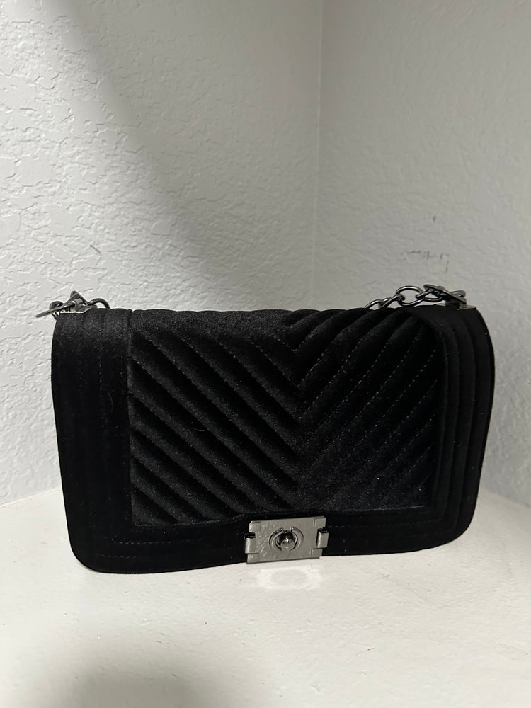 Winter Velvet Handbag