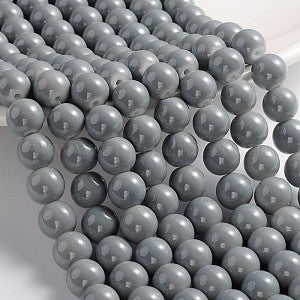 10 mm Gray-colored beads