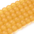 Frosted 100 glass beads
