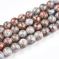 10mm Chocolate Mix -colored beads