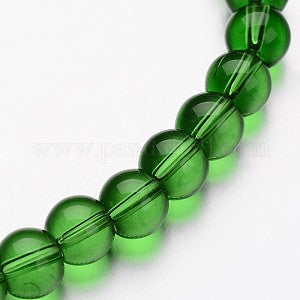 Transparent Beads****** -32-36 Beads Per Strand