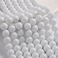 10 mm White-colored beads
