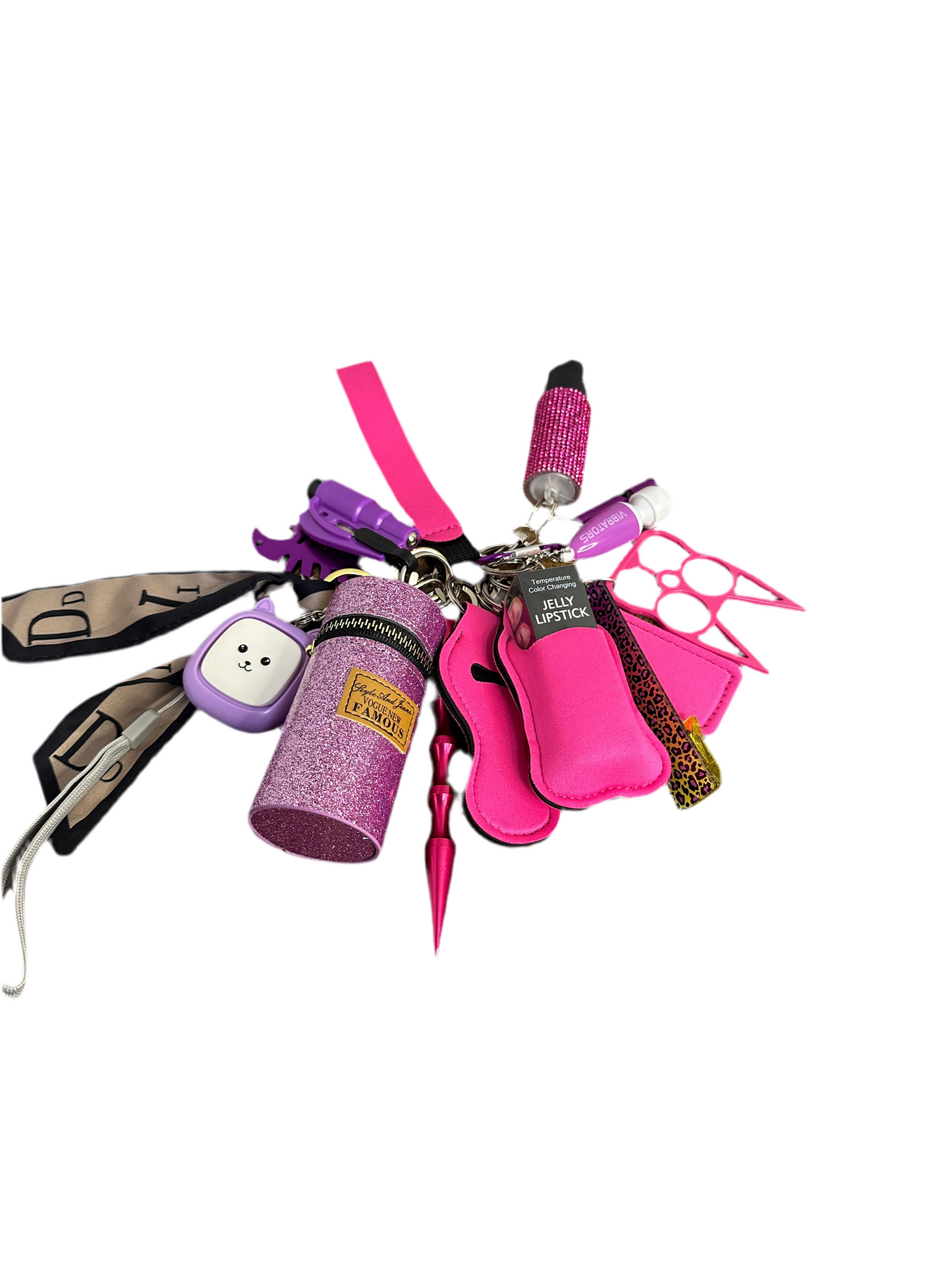 15 Pc Self Defense Wristlet