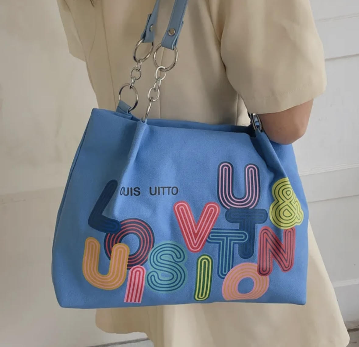 Large Blue Tote