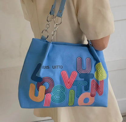 Large Blue Tote