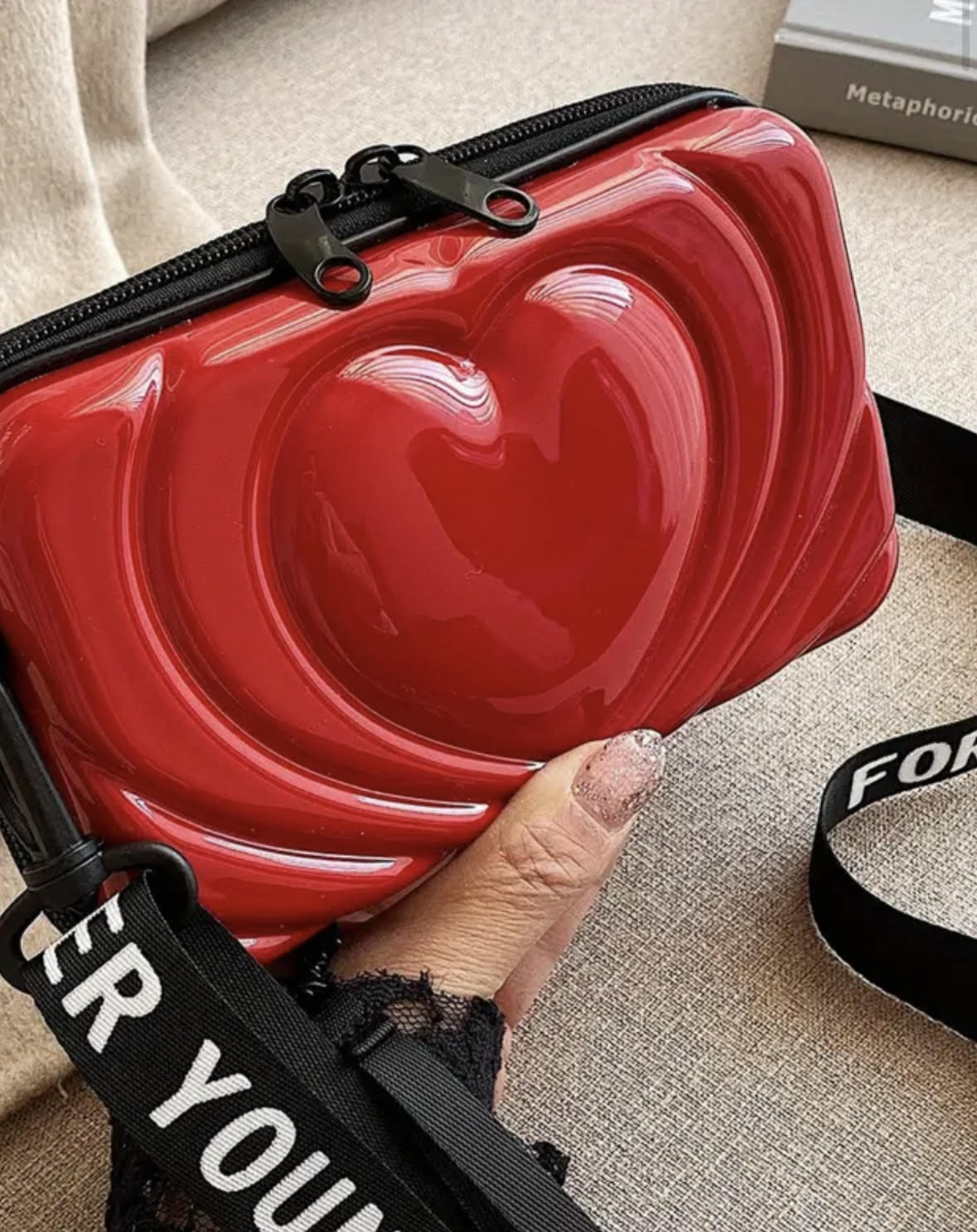 Heart Design Camera purse