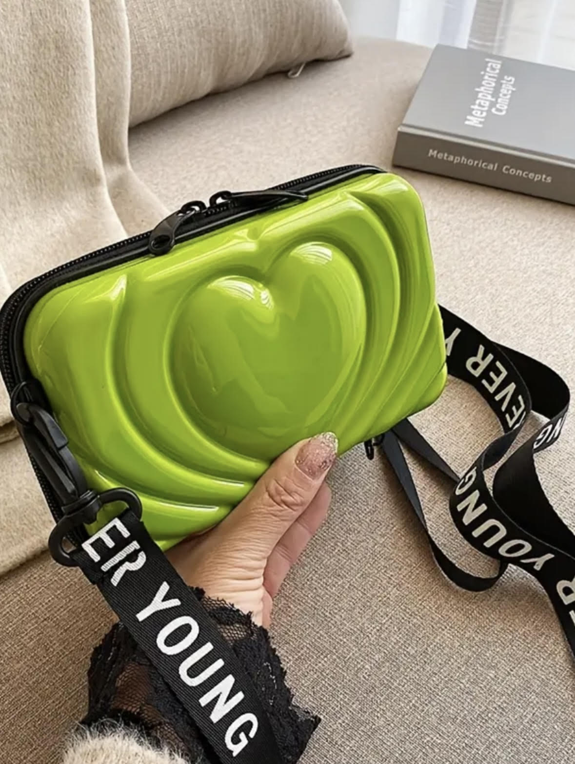 Heart Design Camera purse