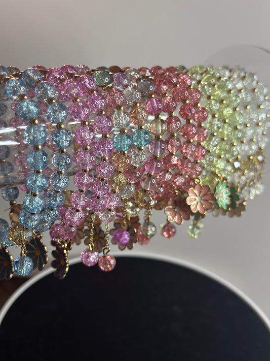 Flowered Bracelets