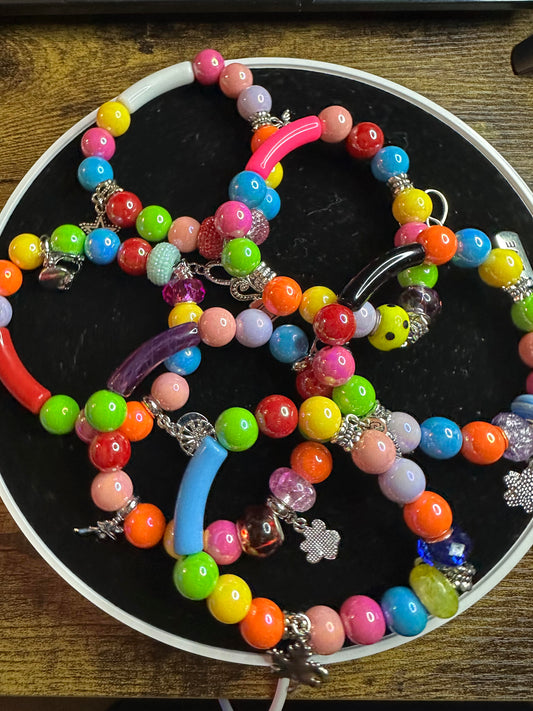 Color Pop Junkie Bracelets