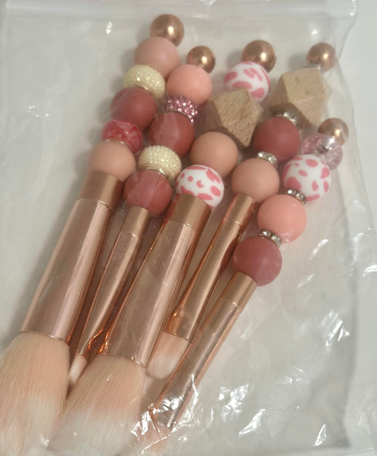 Beaded Makeup brushes