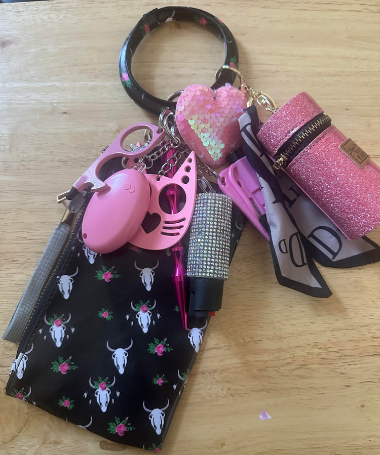 Self Defense Pouch and Lipstick Holder