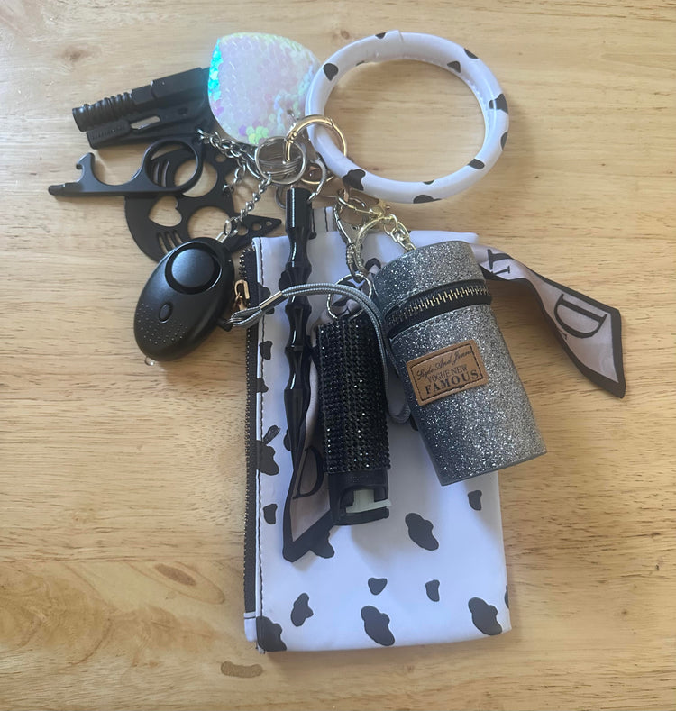 Self Defense Pouch and Lipstick Holder