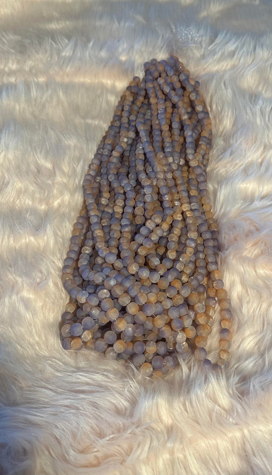 Frosted Glass 10 mm Beads