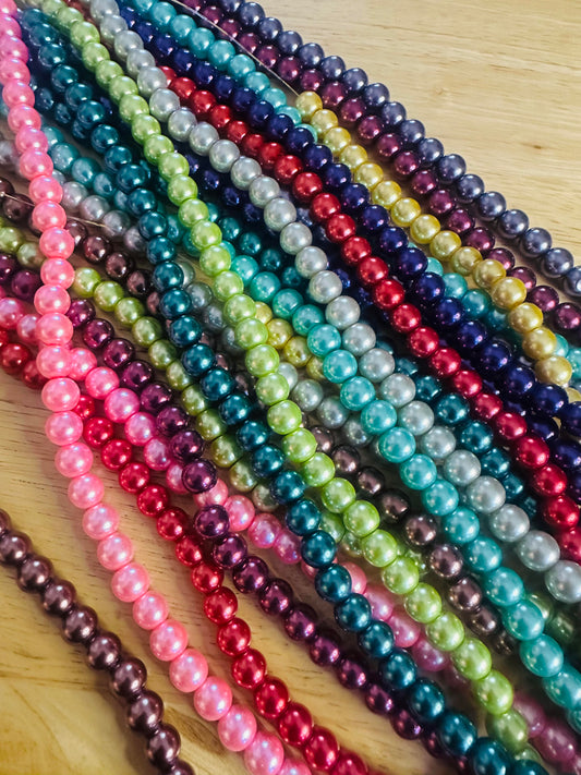 10 mm 10pc Pearl Bead Bundle