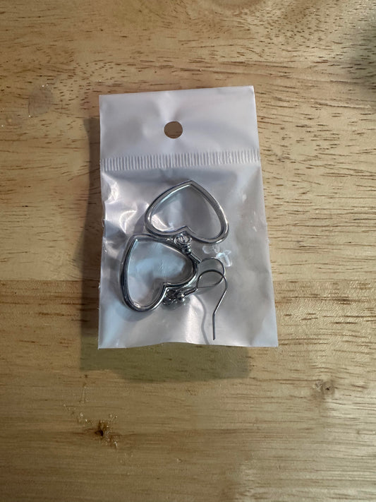 Heart Dangle Earrings