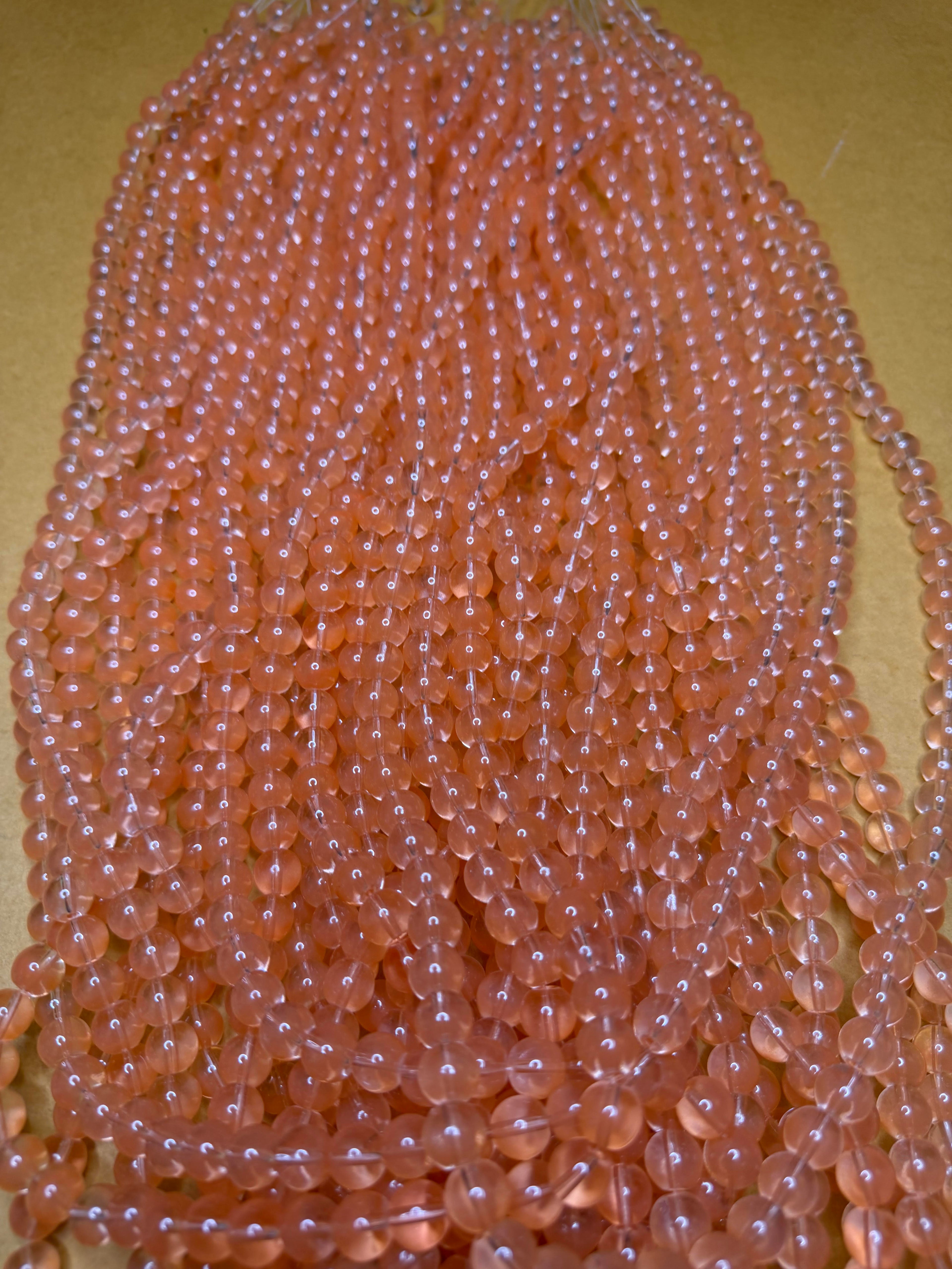 Electroplated Glass Beads