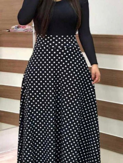 Long Sleeve long skirt dress