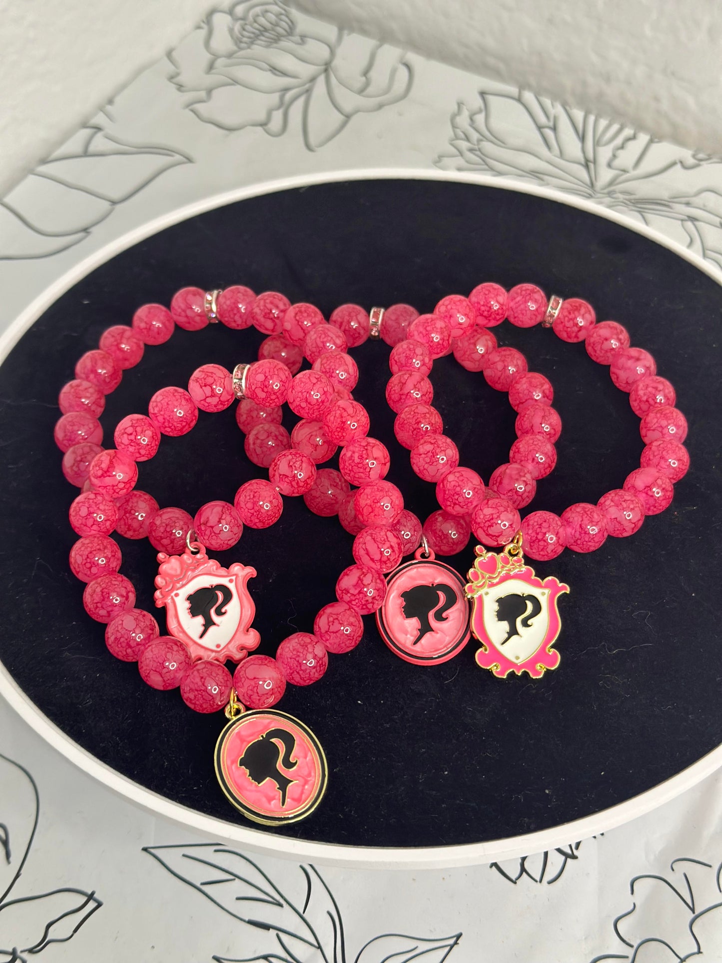 Barbie Beaded Bracelets