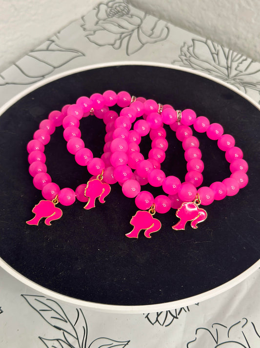 Barbie Beaded Bracelets