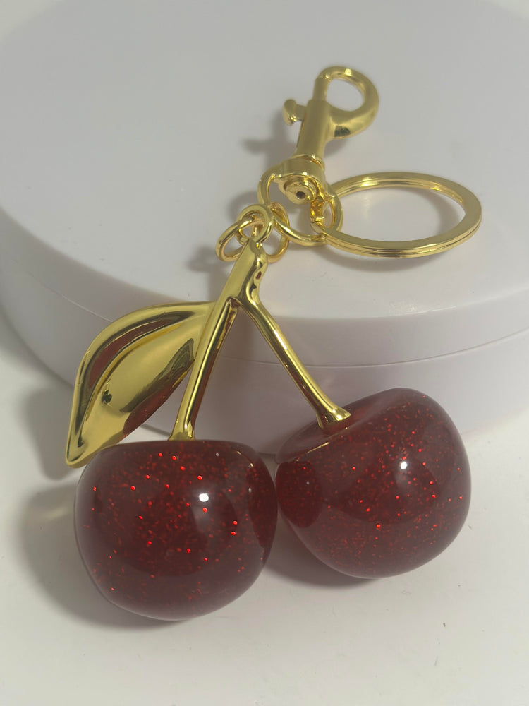 Cherry Bag Charm