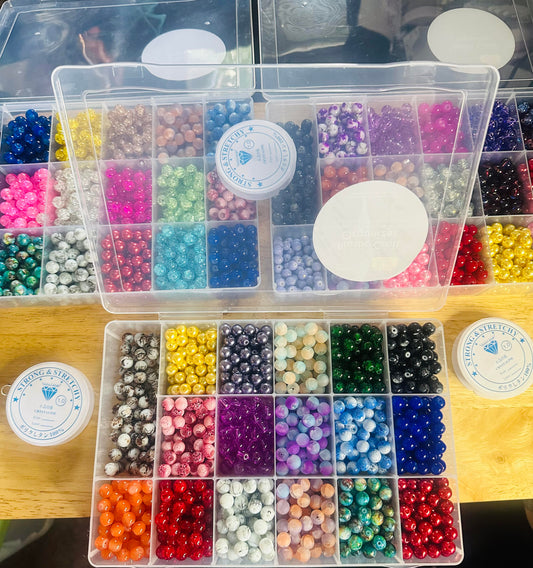 17 pc  Random 10mm Bead kit