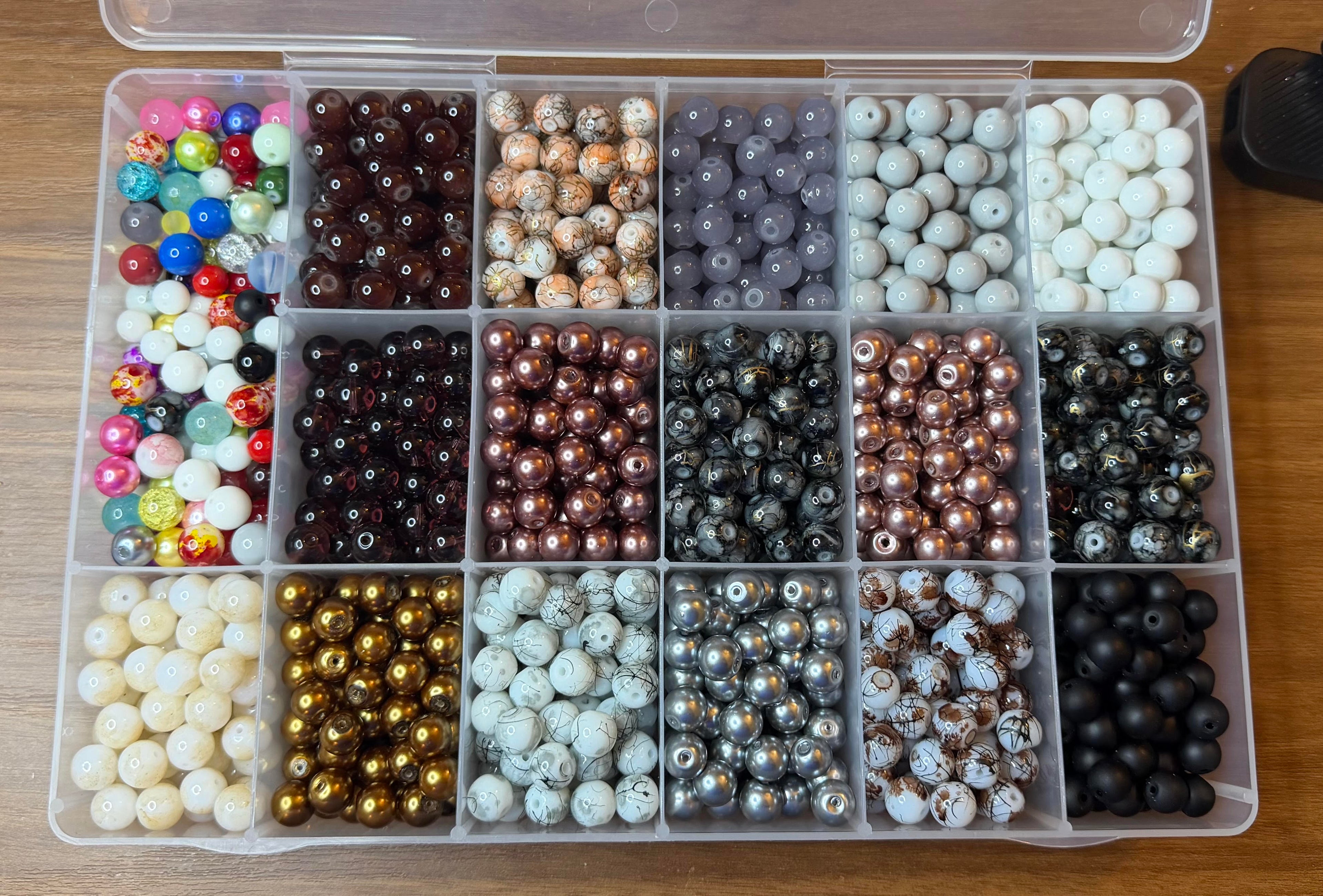 17 pc  Random 10mm Bead kit *****NO 2 KITS ARE THE SAME*****