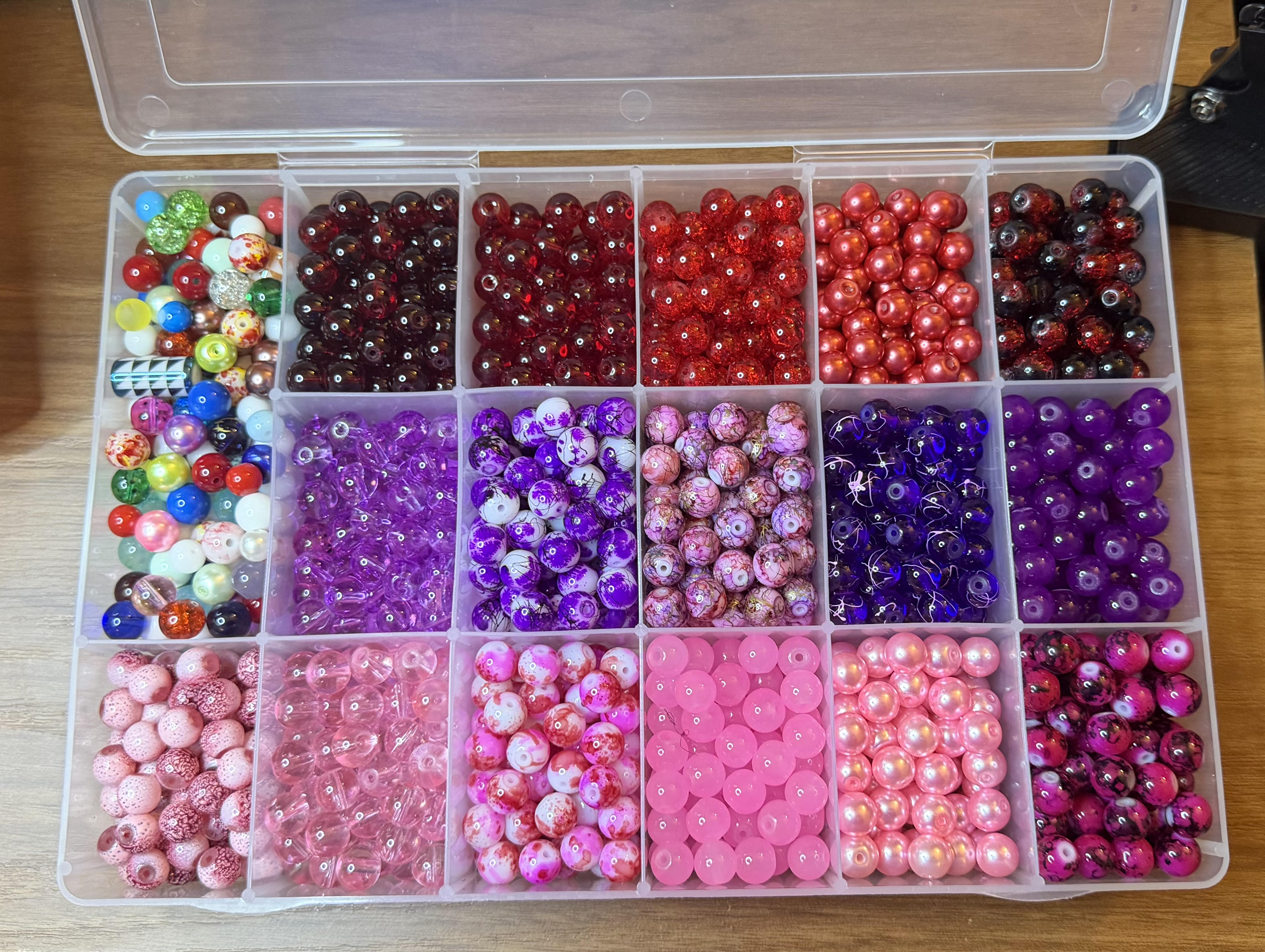 17 pc  Random 10mm Bead kit *****NO 2 KITS ARE THE SAME*****