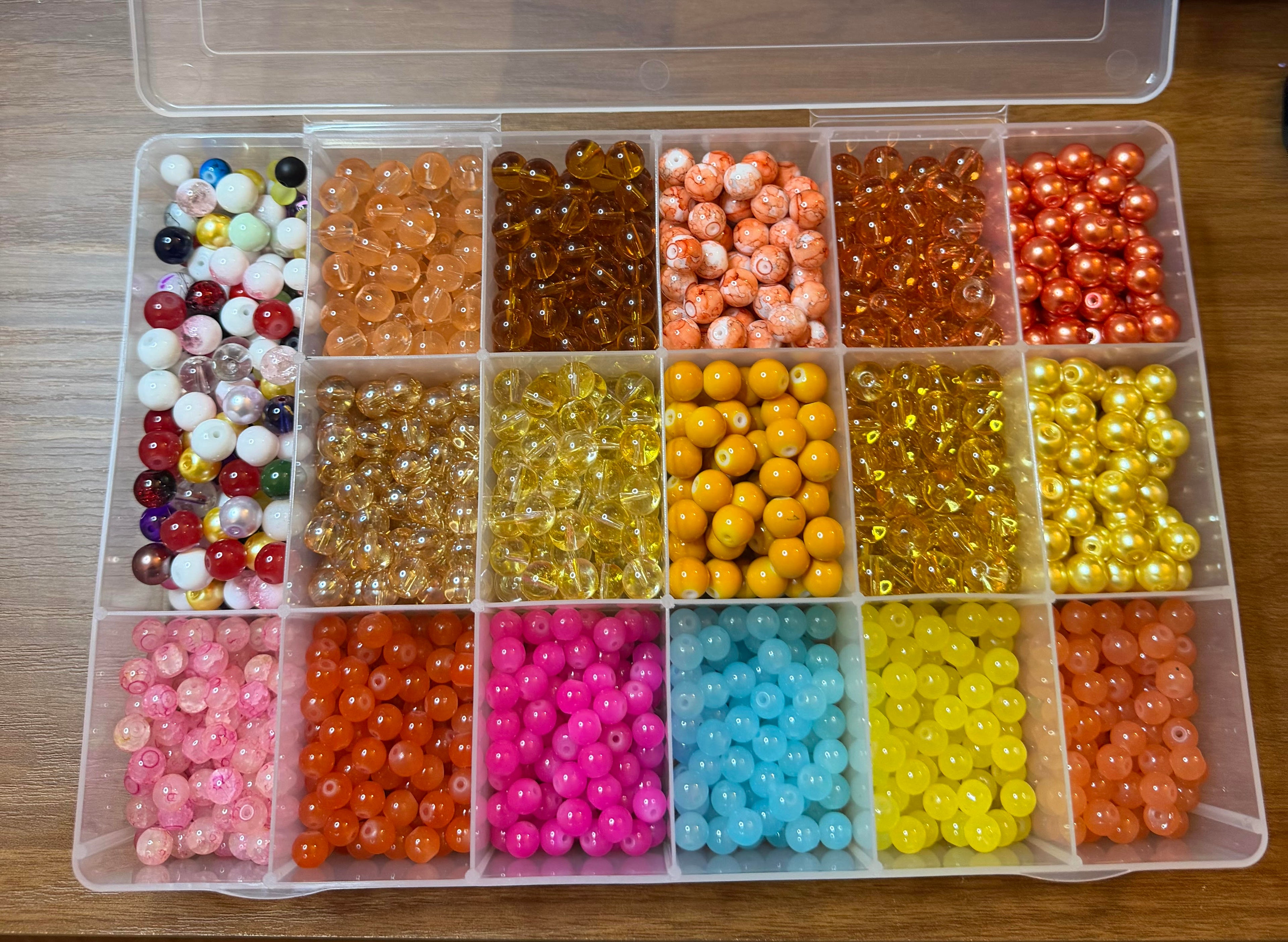 17 pc  Random 10mm Bead kit *****NO 2 KITS ARE THE SAME*****