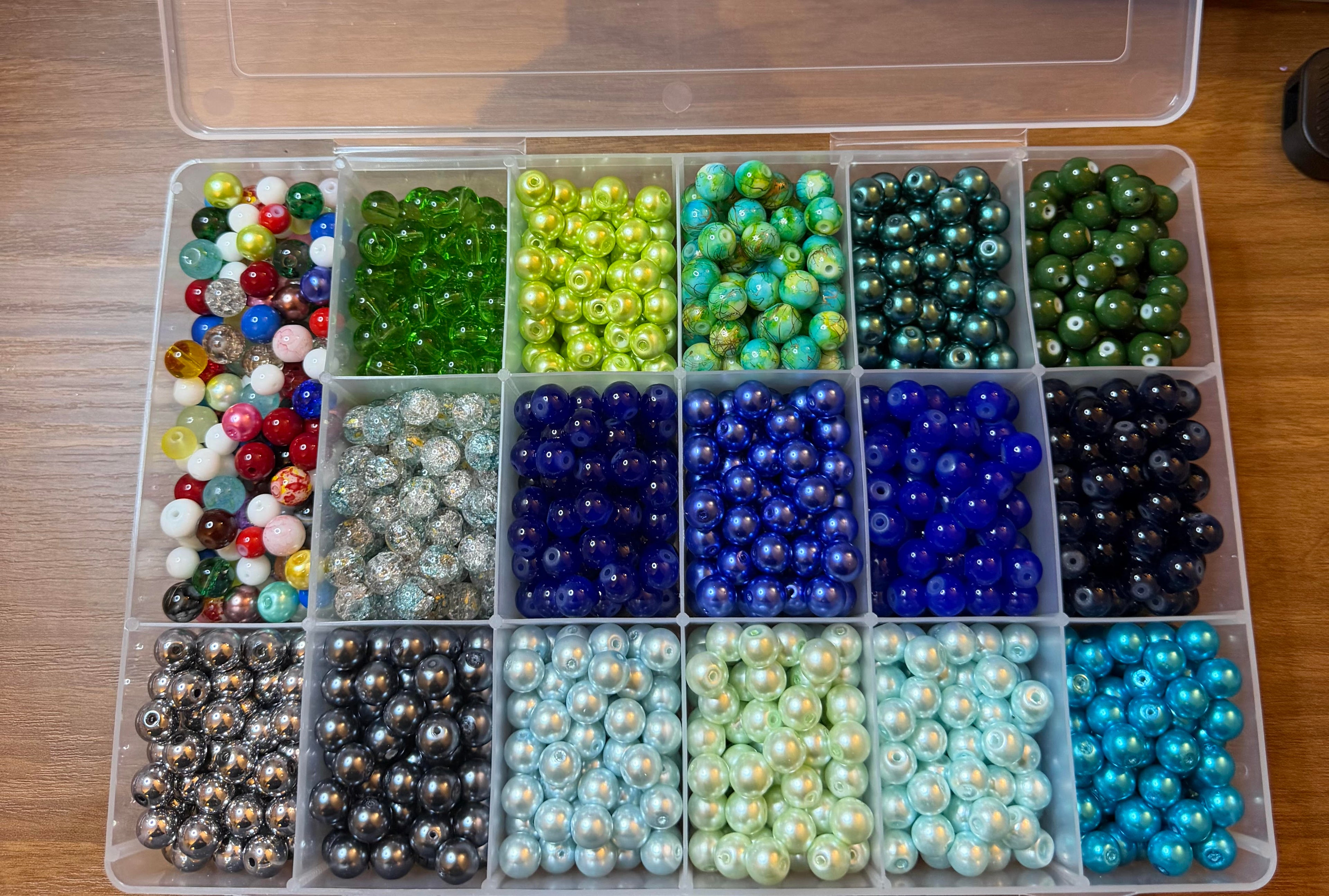 17 pc  Random 10mm Bead kit *****NO 2 KITS ARE THE SAME*****