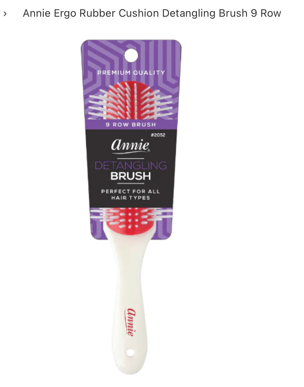 9 Row Detangling Brush