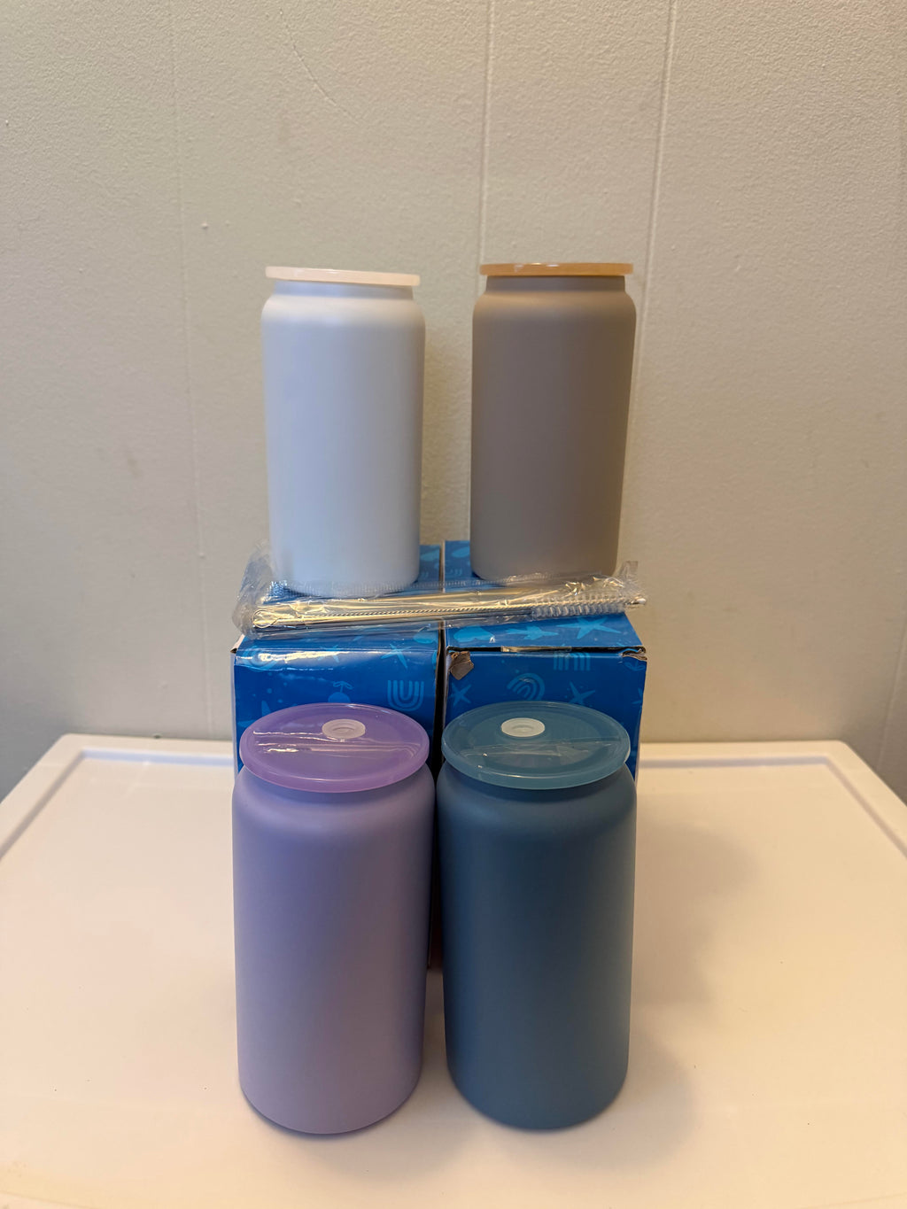 stainless steel 16oz cup With Random Cup Wrap