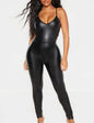 One piece strappy Body Suit.