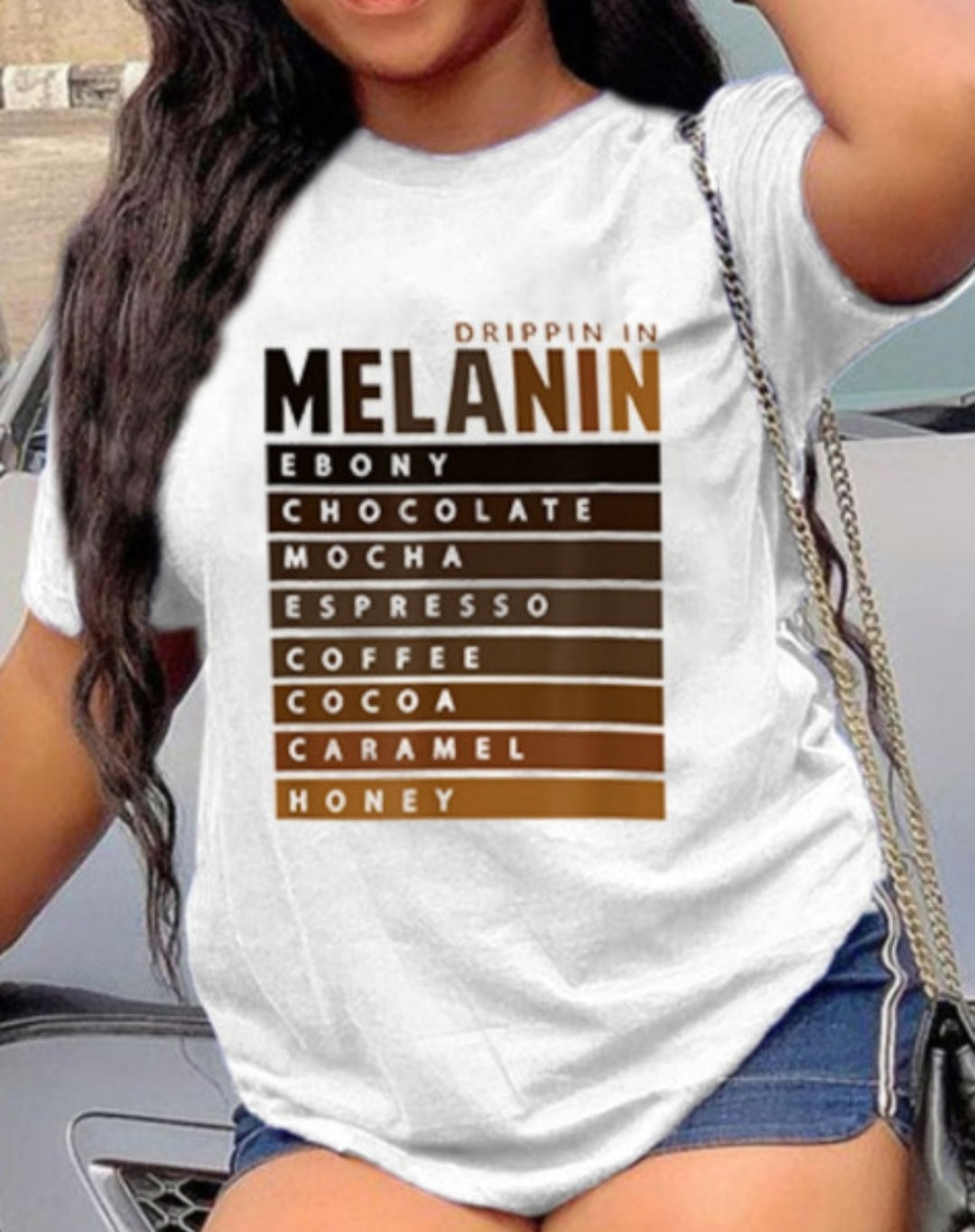 Dripping In Melanin Tee