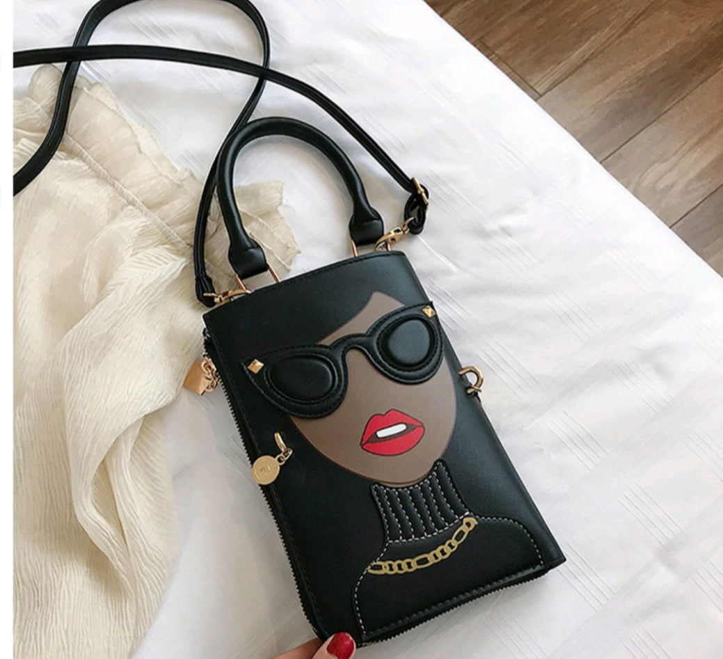 Cartoon Girl Purse