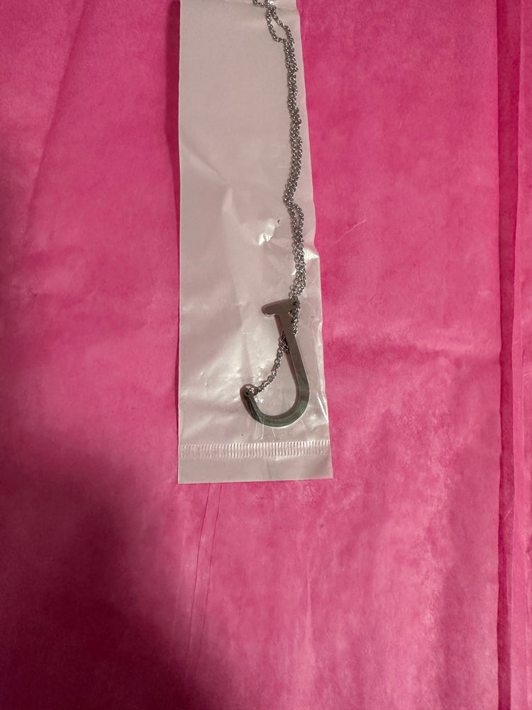 Letter necklaces