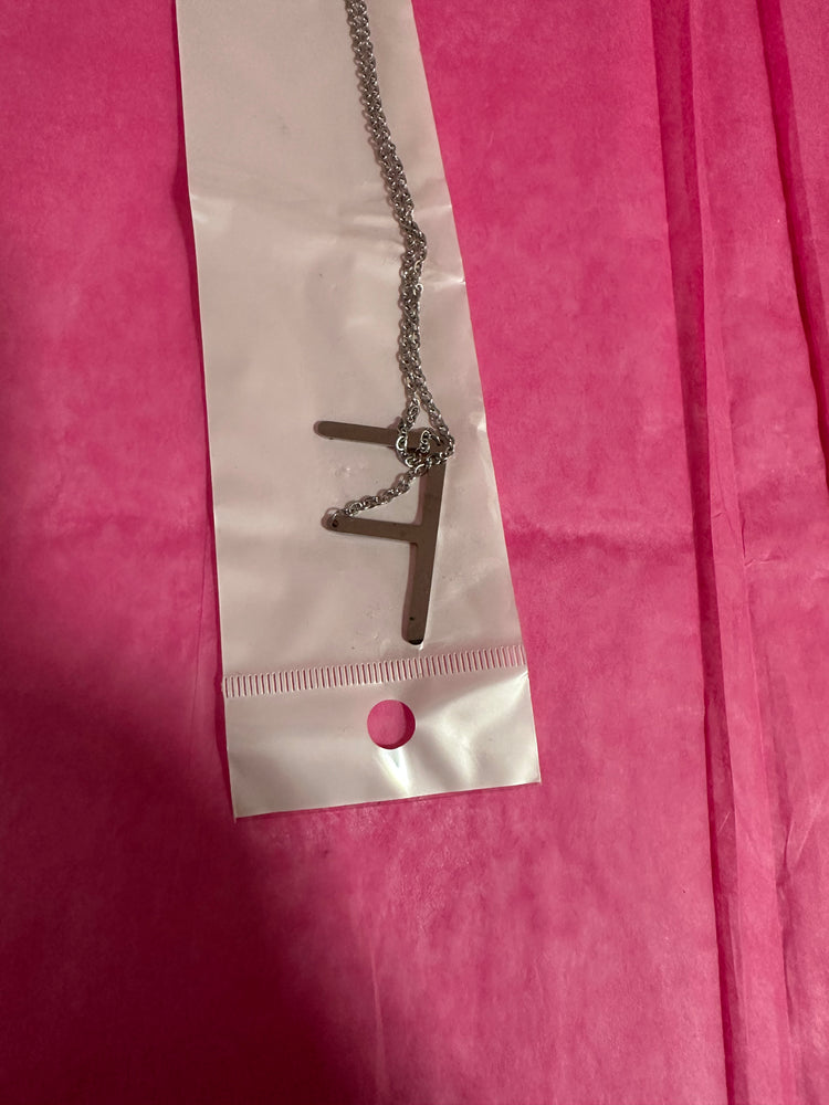 Letter necklaces