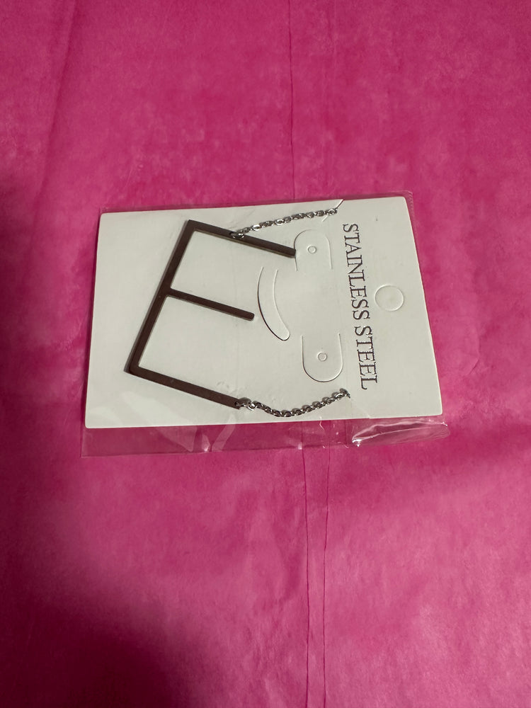 Letter necklaces