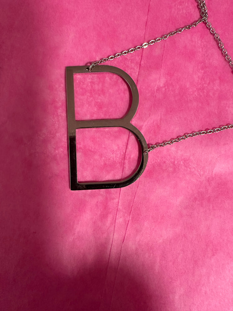Letter necklaces