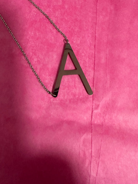 Letter necklaces