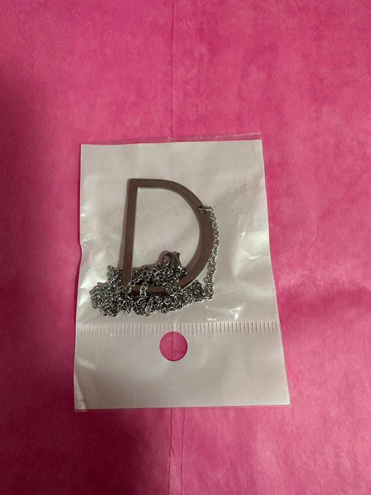 Letter necklaces