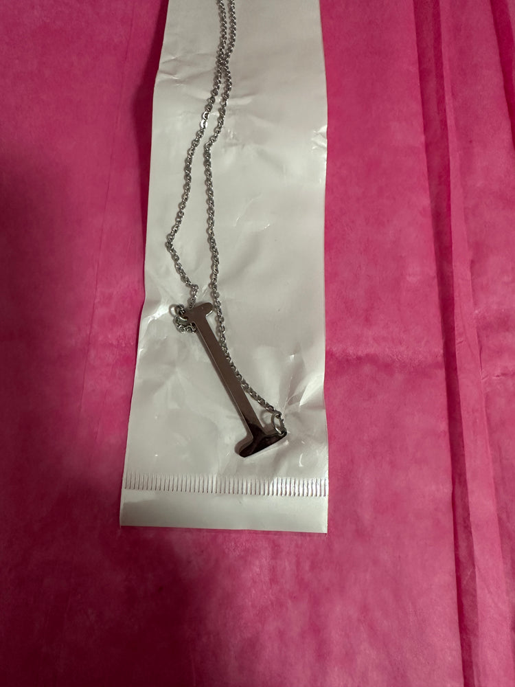 Letter necklaces