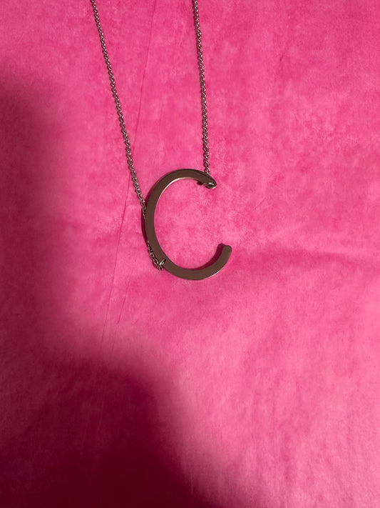 Letter necklaces